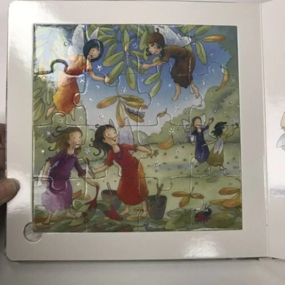 The Midnight Fairies A Sparkling Jigsaw Board Book 2007 Illus. by Alison Atkins
